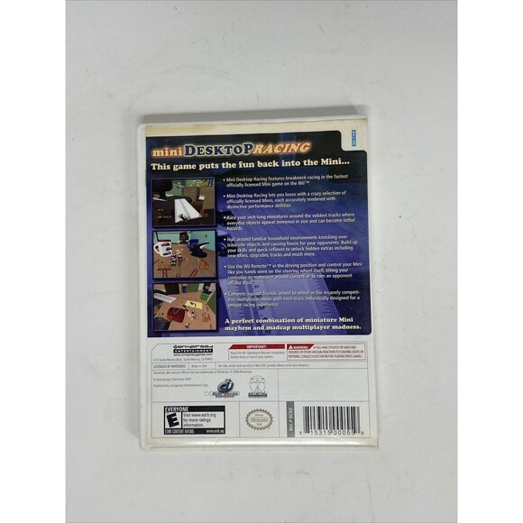 Mini Desktop Racing (Nintendo Wii, 2007) Complete Tested Working - Picture 2 of 4